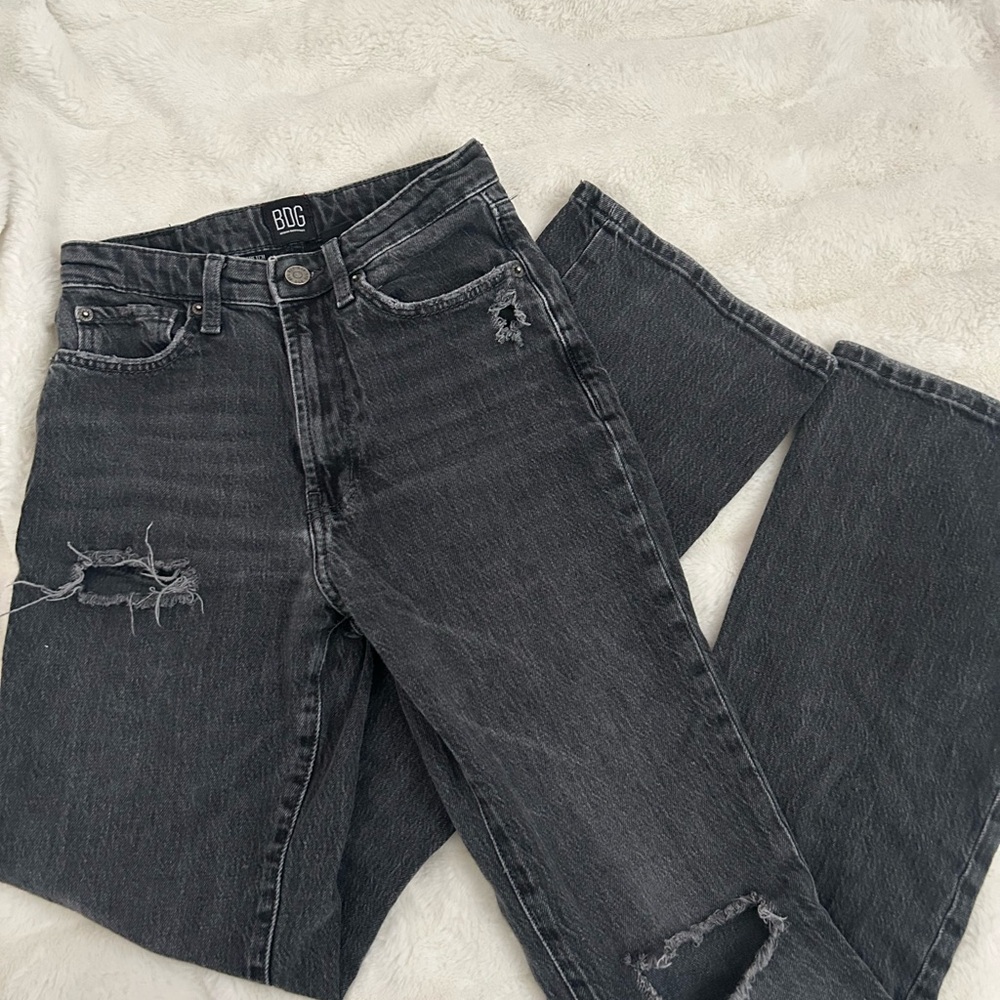 BDG Distressed Black Jeans